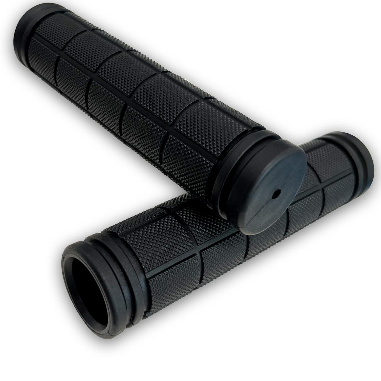Ergonomische Fahrradgriffe Aus Weichem Gummi, 120mm, Schwarz