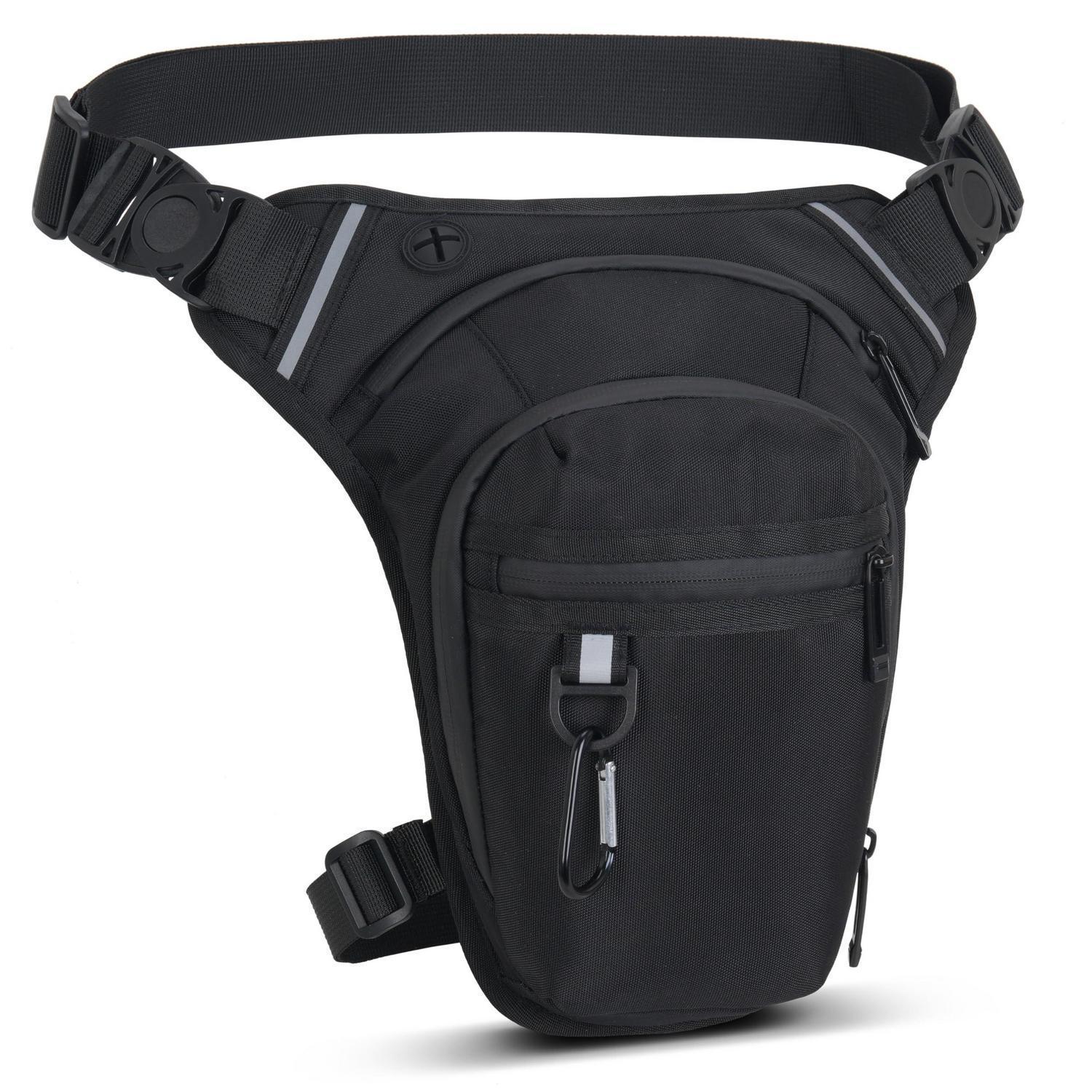 Beintasche Motorrad Herren Damen Wasserdicht Mit Karabiner Für Outdoor Sport
