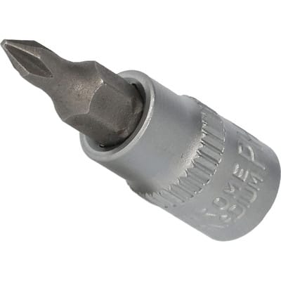 Brilliant Tools - 1/4' ph Kreuzschlitz Bit-Stecknuss, PH0