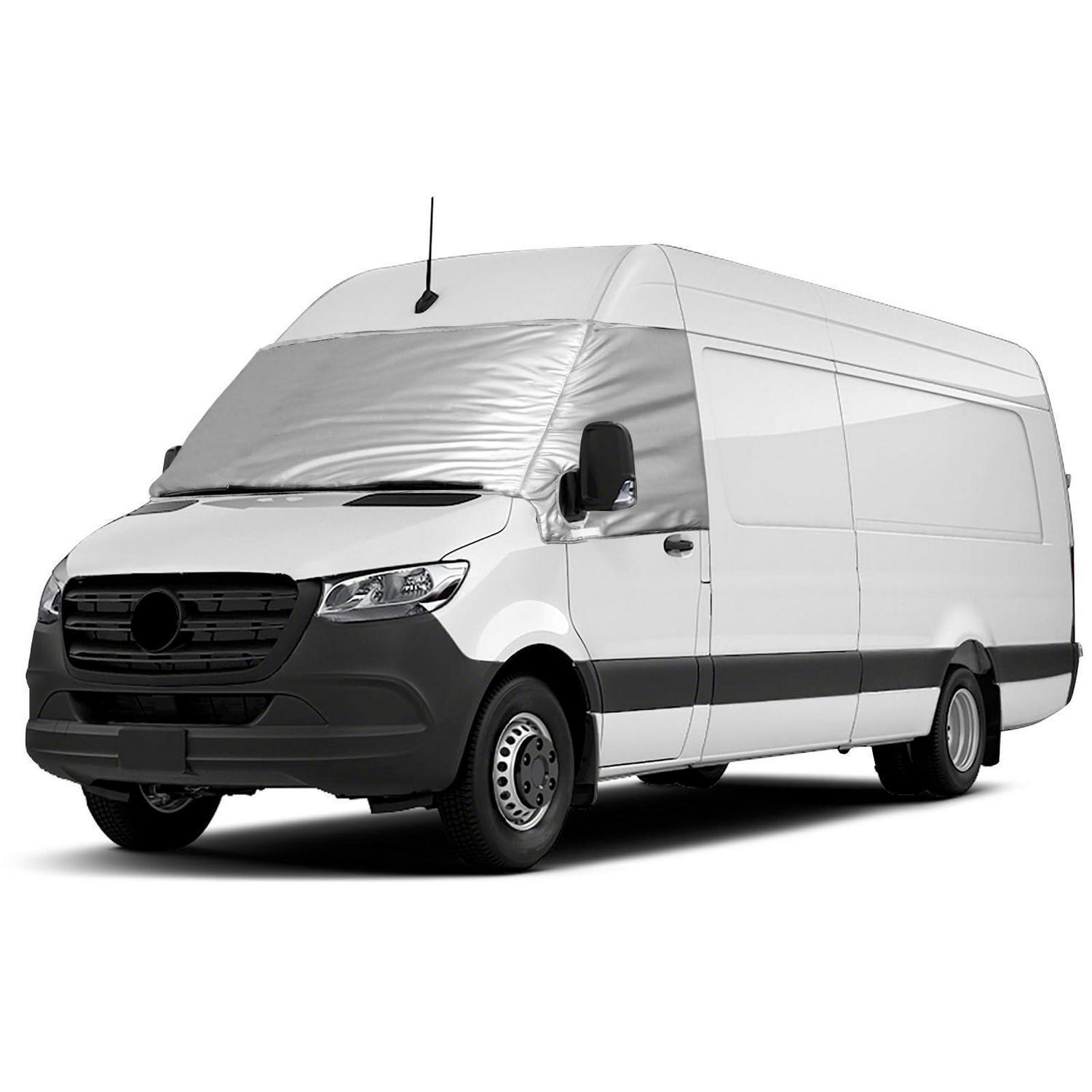 Thermo Scheibenabdeckung Für Mercedes Sprinter 2019-2025, Silber, Sichtschutz