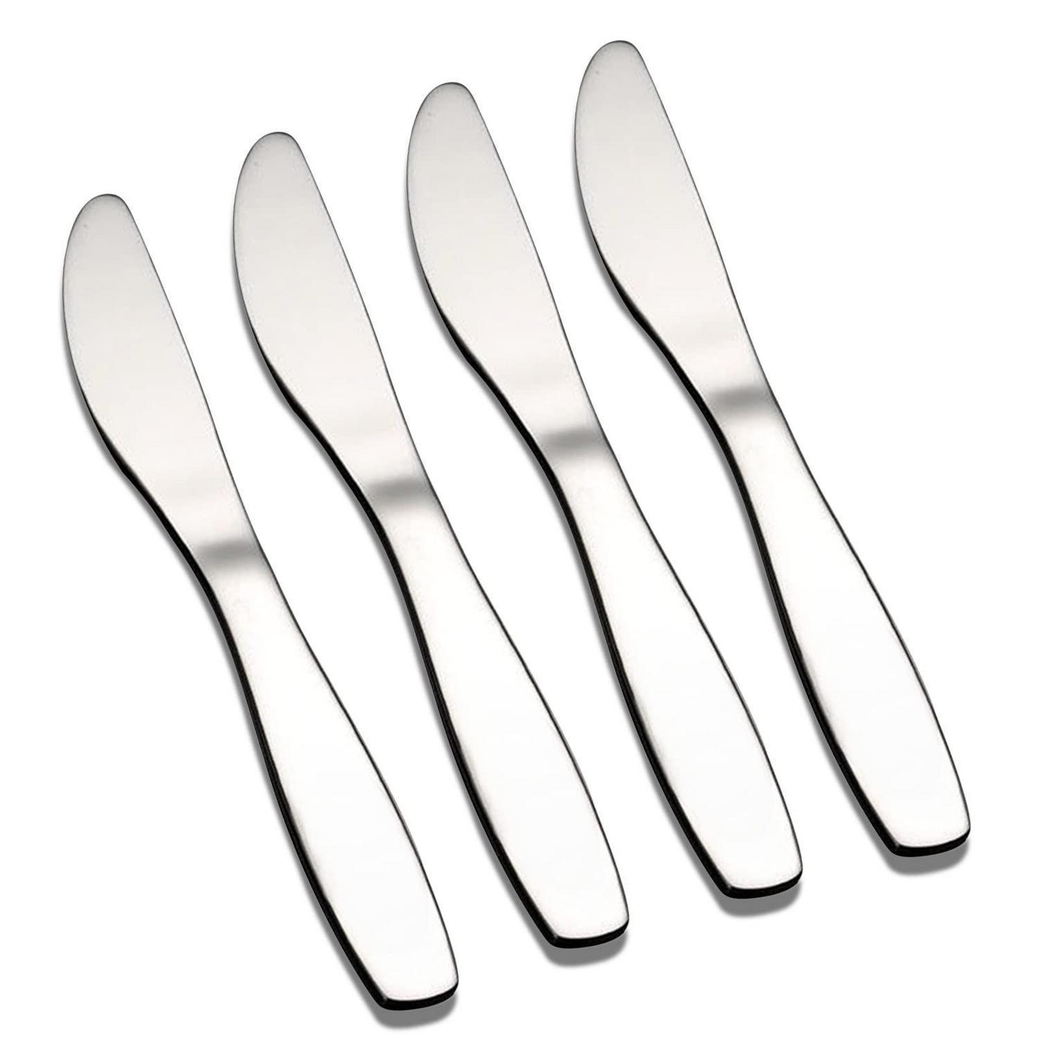Kinder Messer Set 4 Stück Edelstahl 16.8cm Spülmaschinenfest Bpa-frei