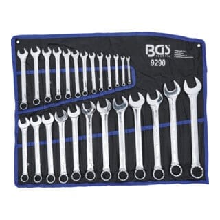 BGS Maul-Ringschlüssel-Satz SW 6 - 32 mm 25tlg. - 9290