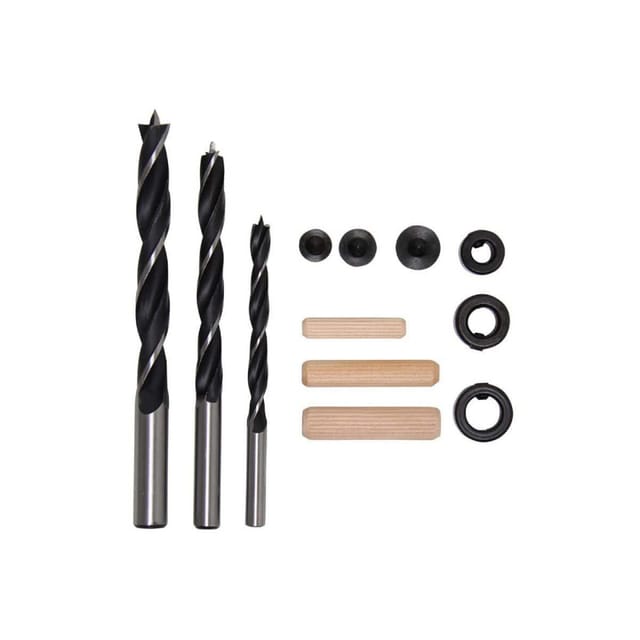Holzdübel-Bohrer-Satz 6 - 10 mm 43-tlg.