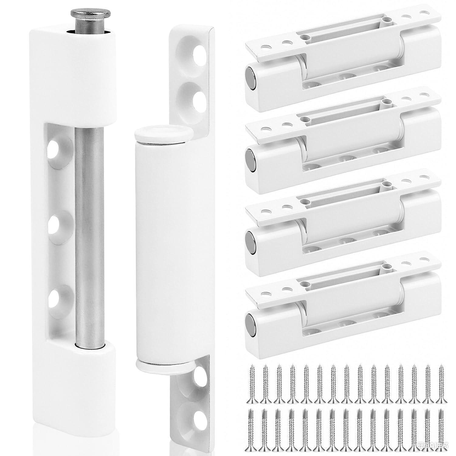 Türscharniere 5 Stück 95mm Weiß Zinklegierung Für Türen & Fenster
