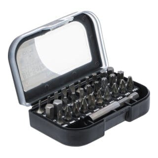 Bit-Satz Antrieb Außensechskant 6,3 mm (1/4") 31-tlg.
