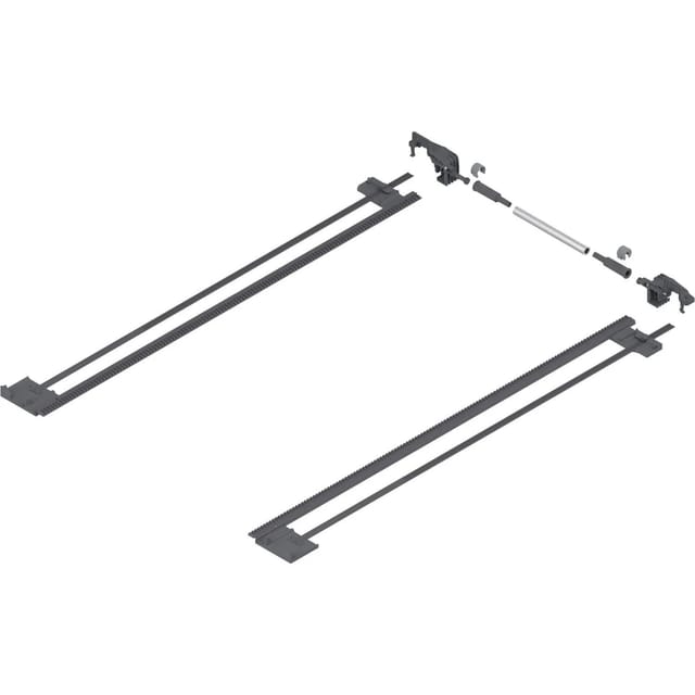 BLUM TANDEM Seitenstabilisierung, Nennlänge bis 600mm, passend zu Blum Vollauszug 560/566H