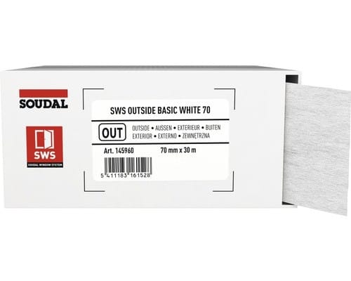 Sws Outside Standard schwarz 100mm x 30m 145965 - Soudal