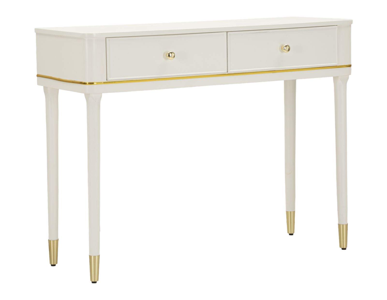 White Camille Konsole 101x37x78 Cm
