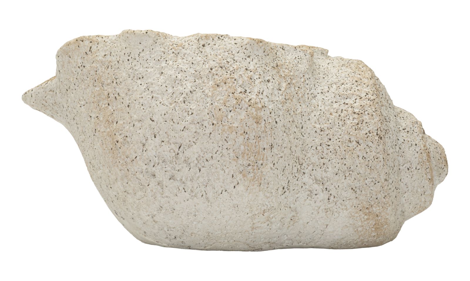 Muschelsandvase -b- Cm 35x23x18 (öffnung Cm Ø 17x14)