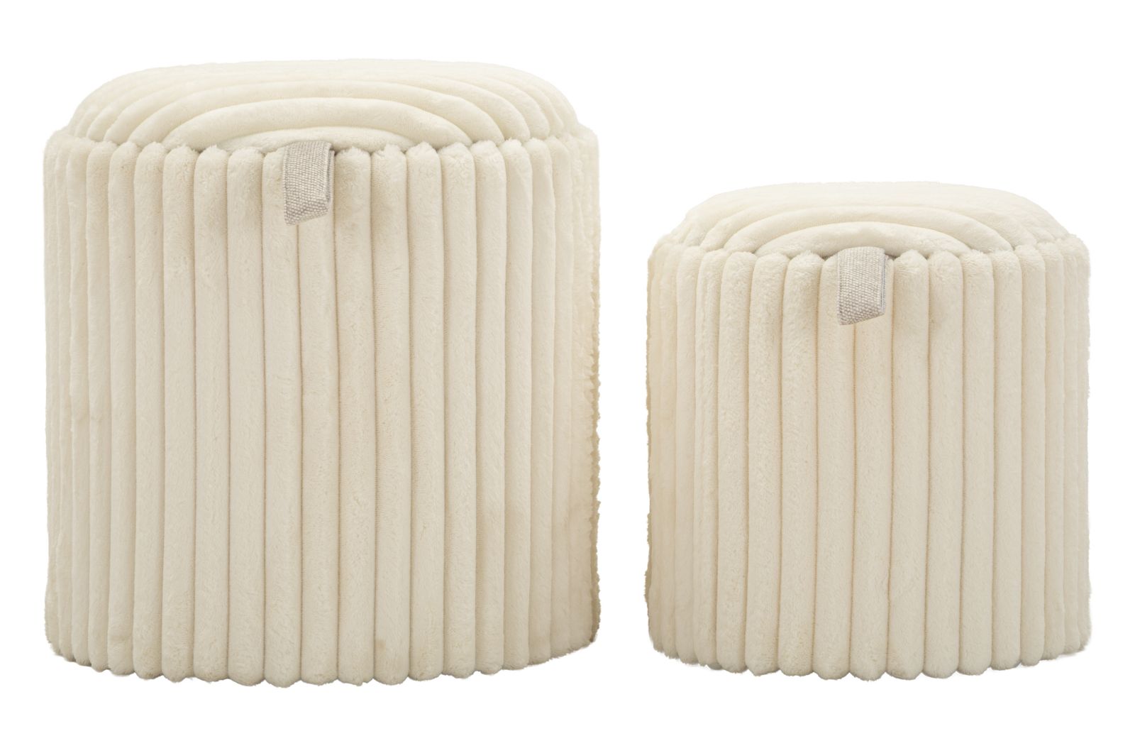 Puff Göteborg Paar Cm Ø 40x42-31x32