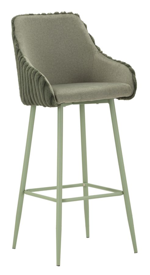Alaska Bar-hocker -a- Grün 2er-set Cm 52x46x111 (sitzhöhe 78 Cm)