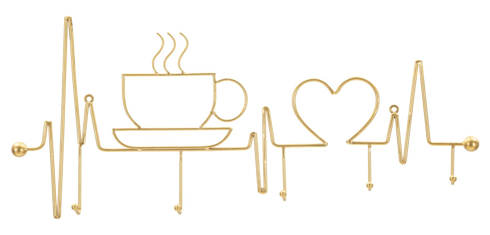 App/wall Clothes Breakfast Gold Cm 60x3,8x26,7