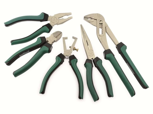 Brüder Mannesmann - M10996 Werkstatt Zangen-Set 5teilig