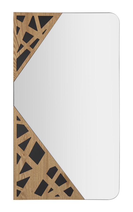 Winkel-wandspiegel Cm 50x1x90