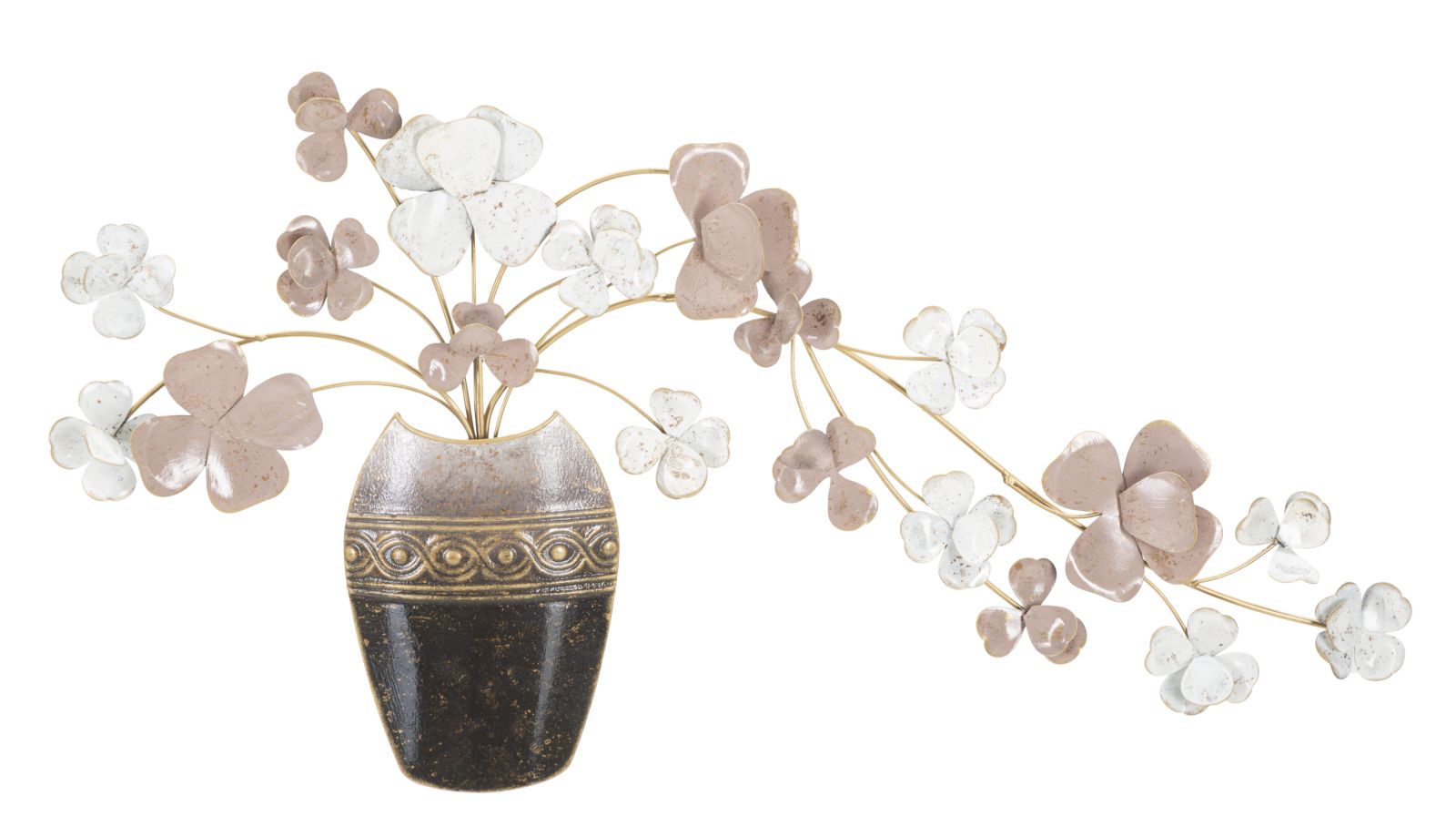 Neue Vase Aus Eisenblech, 87,5 X 6 X 46 Cm