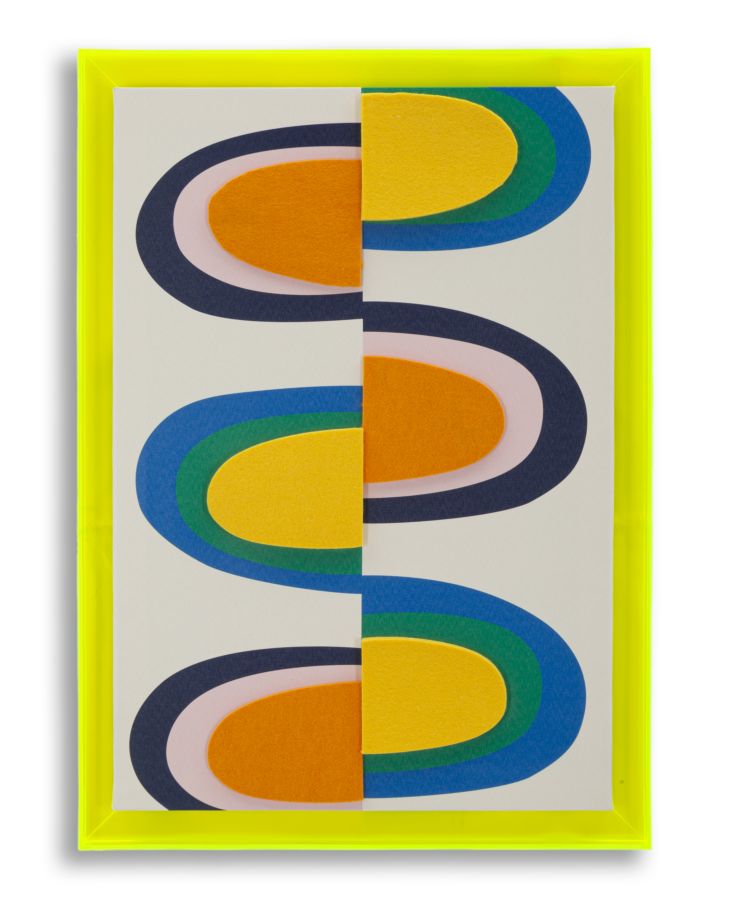 Pop-art-leinwanddruck Mit Rahmen -a- Cm 50x3,3x70
