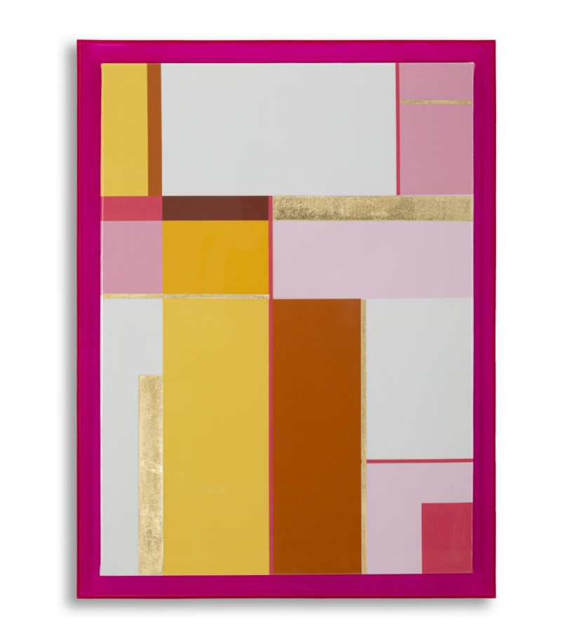 Druck Auf Acryl-lackierter Leinwand Mit Rahmen -b- Cm 60x3,3x80
