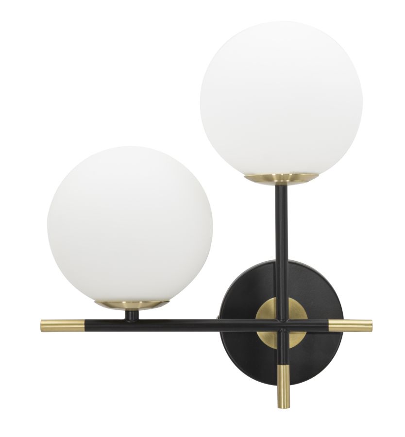 Dunkle Doppelwandlampe, 30 X 17 X 35 Cm