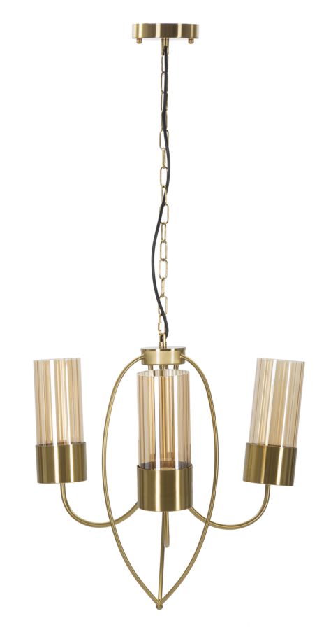 Deckenleuchte Versailles, 3-flammig, Ø 60 X 103 Cm
