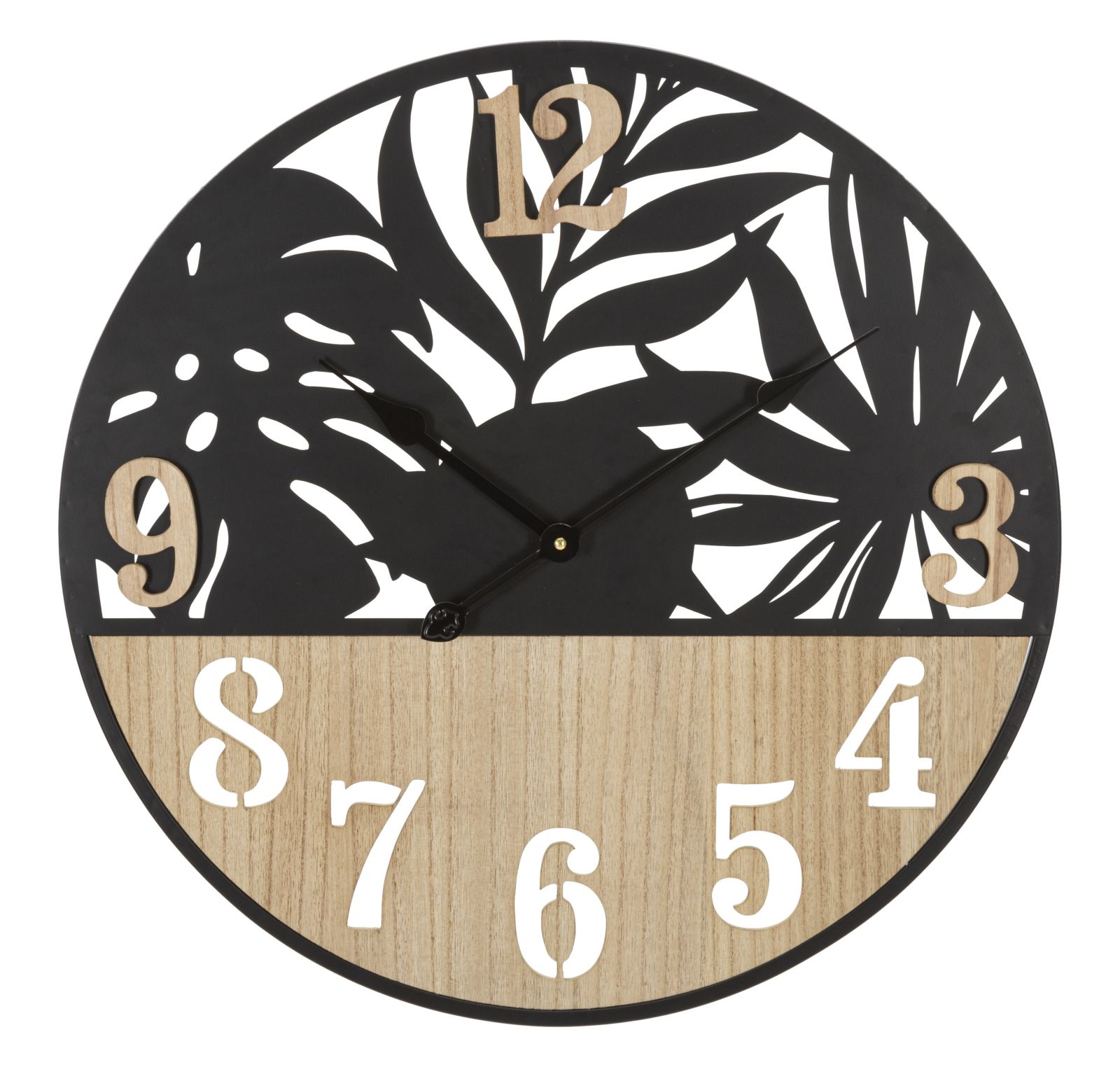 Wanduhr Palme, Ø 60 Cm X 2,5