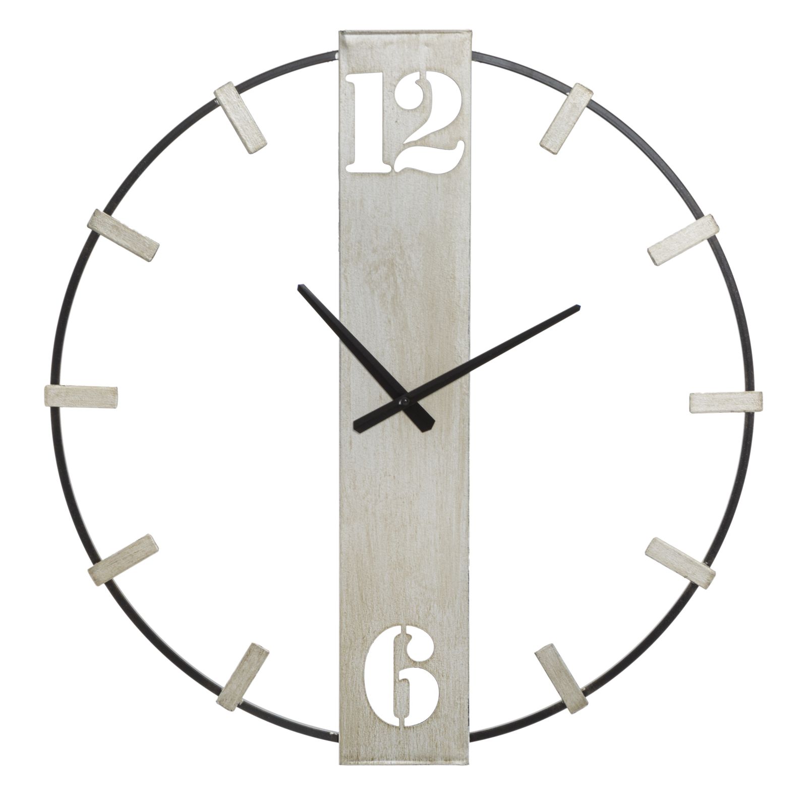 Silvery Wanduhr Cm 61x4,5x63