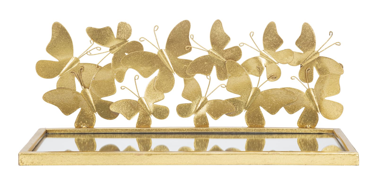Nachttischablage Schmetterlingspaar, 43 X 19,2 X 16,5 Cm