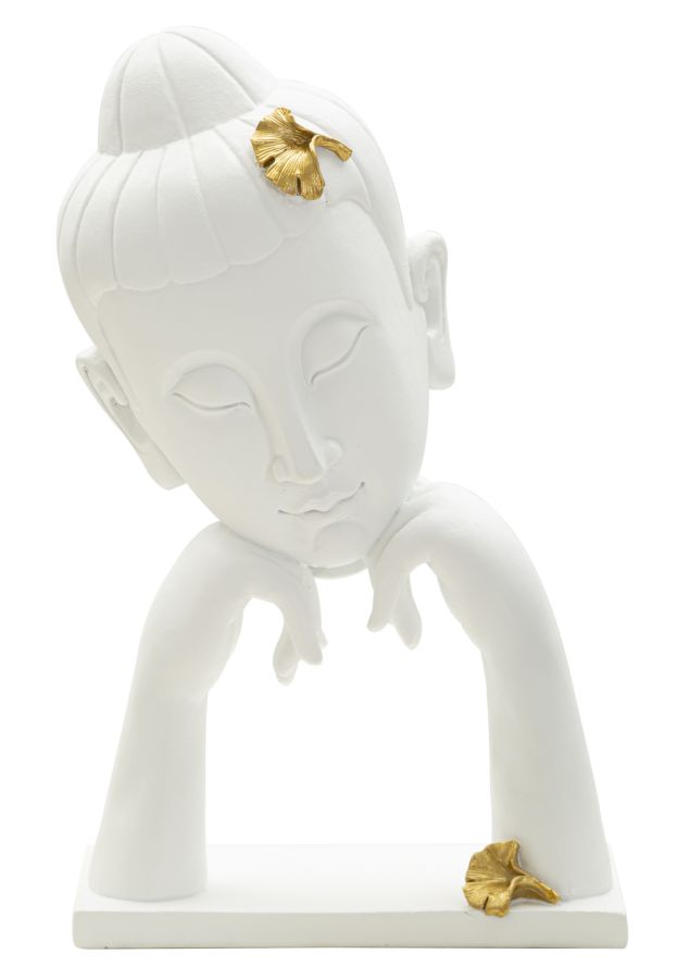 Buddha-kopf -b- 21,5 X 13 X 36 Cm
