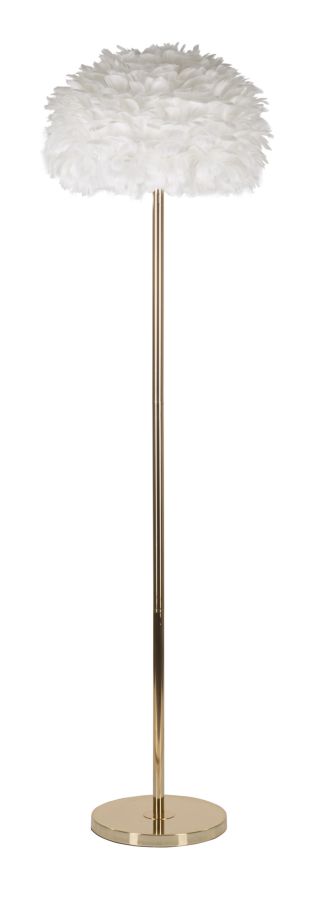Stehlampe Federn Schlank Weiß Cm Ø 43x170