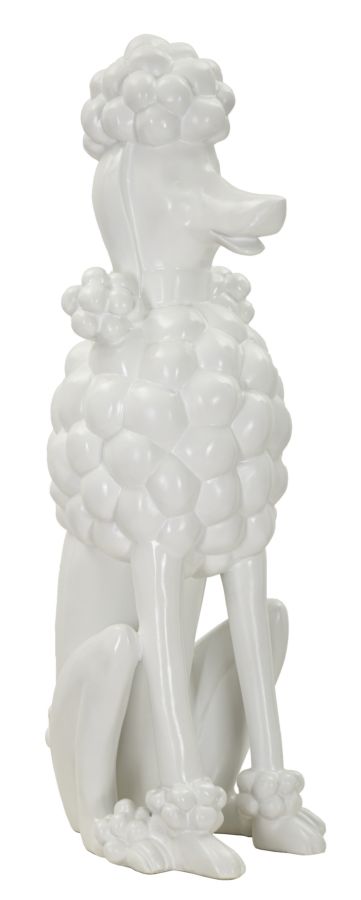 Weisser Poodle Cm 20x26x61