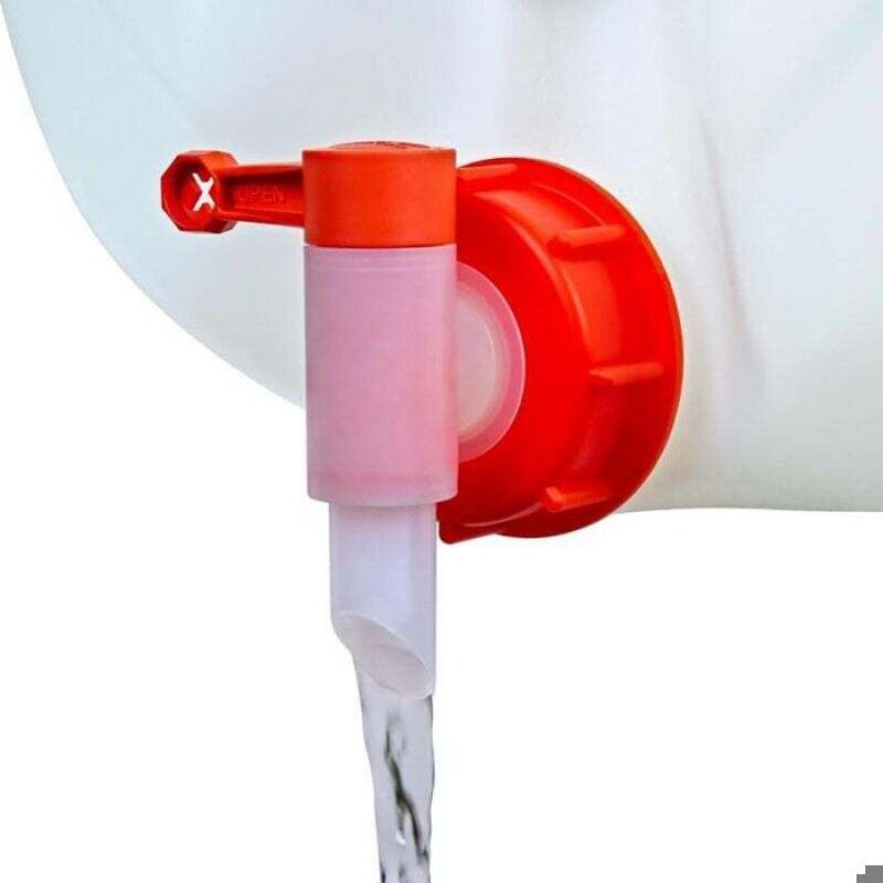Universal-auslaufhahn – 23 Mm Din 61 – 20-liter-kanister – Benzin – Wasser – Lebensmittel – Garten – Camping