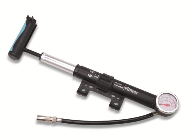 Handluftpumpe Premium 49342, mit Manometer, 8 bar - Filmer
