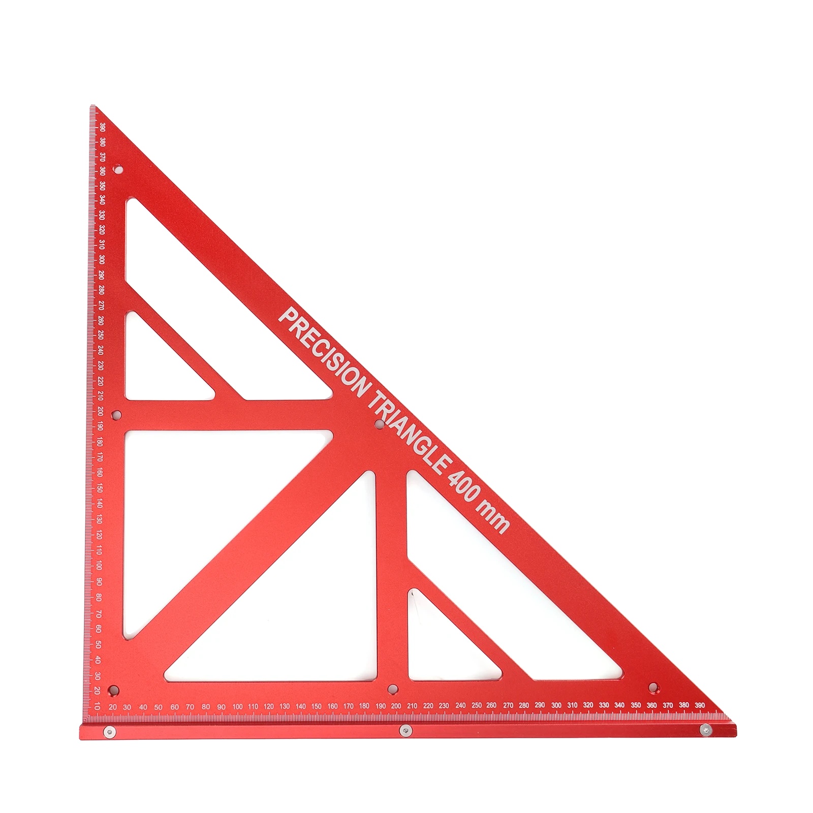 Zimmermannswinkel, Hohe Präzision, Aluminiumlegierung, Rot