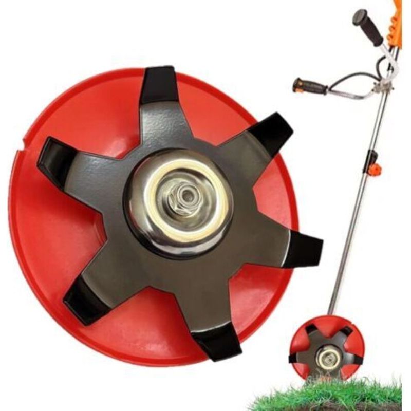 Freischneidermesser, Freischneider-unkrautsteg – 8-zoll-universal-rasenmäherscheibe, Verschleißfestes Zubehör Für Garten, Rasen Und Hof