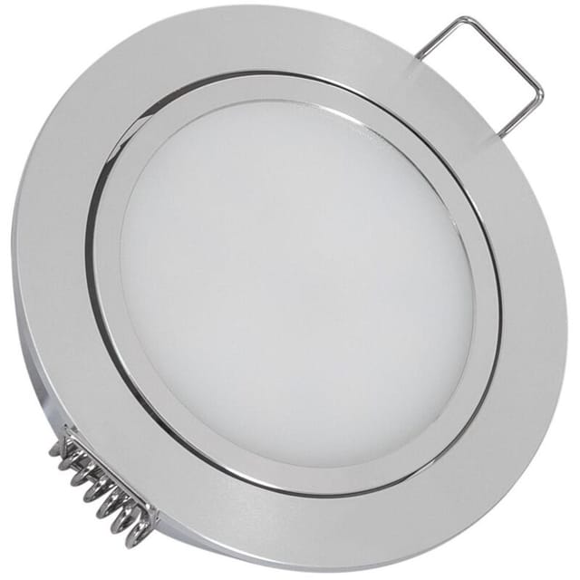 Efectoled - led Downlight Einbaustrahler 3W 12V dc Möbel Ausschnitt ø 67 mm Adressierbar 2700K Warmweiß