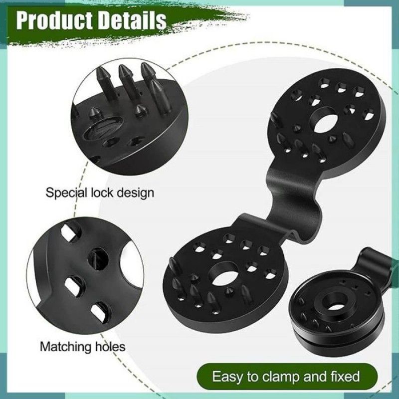 Schattierungstuchclips, Schwarze Sonnenschutznetzclips, 50 Stück, Einfaches Diy-montageset