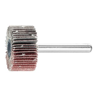 Pferd - tools 44409086 Fächerschleifer Ø30xH15mm Körnung 80 Korund Schaft-Ø 6 mm
