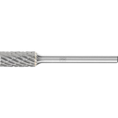 21200483 Frässtift Hartmetall Zylinder mit Stirnverzahnung Länge 43 mm Produktabmessung, ø 6 - Pferd