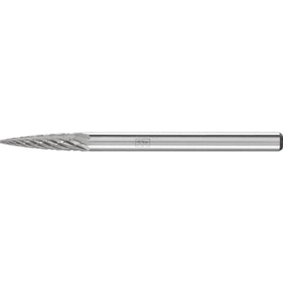 21222683 Frässtift Hartmetall Spitzbogen Länge 43 mm Produktabmessung, ø 3 mm Arbeits-Länge 1 - Pferd