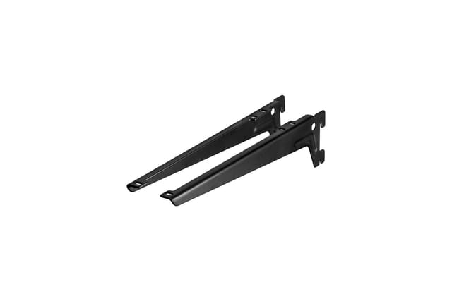 Dolle Winkelträger 1-Reihig 28 cm schwarz Metall Winkelträger