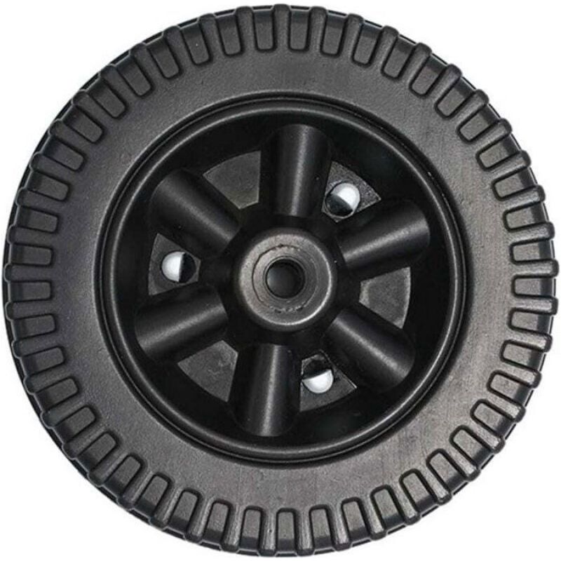 Ersatzräder Für Grill – 2er-pack – Schwarz – Durchmesser 150 Mm – Höhe 50 Mm – Lochdurchmesser 8–10 Mm