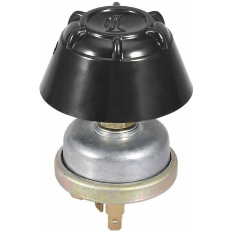 Druckknopf, Wasserdichter 12-v-metall-druckknopfschalter Für Hupe/licht Für Massey Ferguson Traktoren, 1668816m1, Etikett