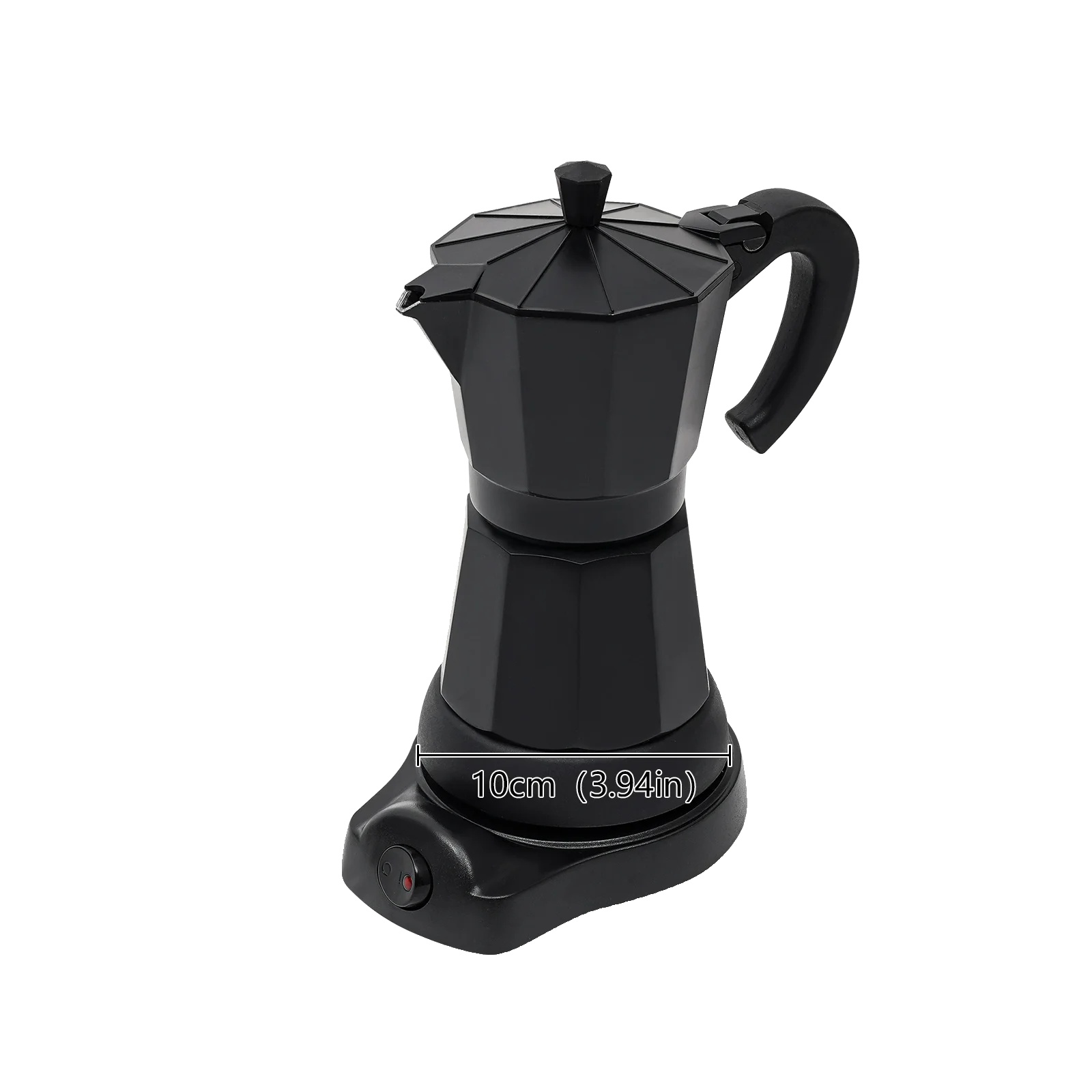 Kaffeemaschine, 300 Ml Fassungsvermögen, Mokka-kanne, Schwarz