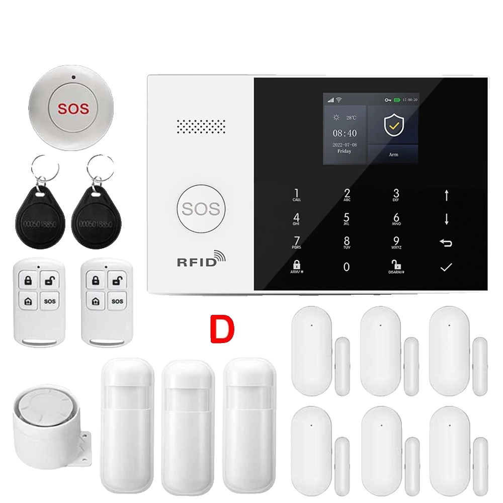 Alarmsystem, Drahtlose Konnektivität, Smart-home-kompatibilität, D-2g-ue
