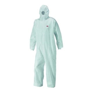 Schutzanzug 4520, weiß/grün Typ 5/6 Gr. 2XL - 3M