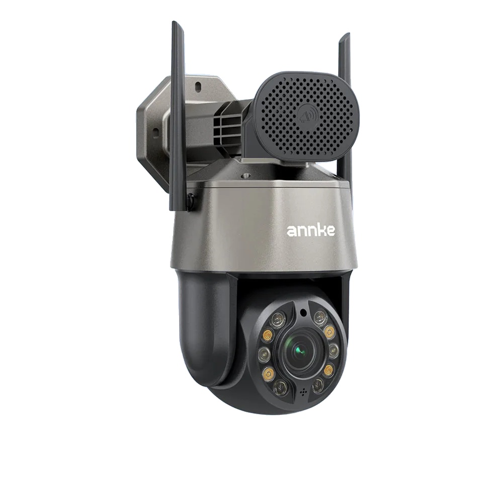 Ptz-überwachungskamera Für Den Außenbereich, 3k Ultra Hd, 20-facher Optischer Zoom, Zwei-wege-audio