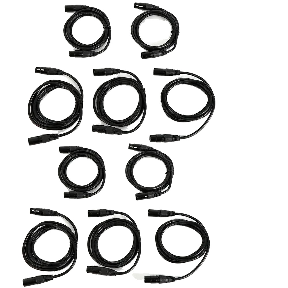Dmx-kabel, 3-poliger Xlr-stecker, 2 M Länge