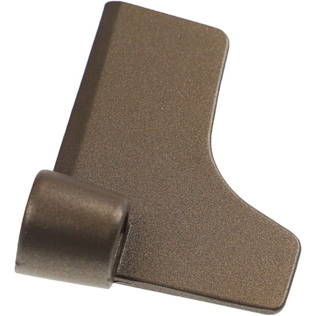 Vhbw - Knethaken kompatibel mit Panasonic SD-ZX2522 Brotbackautomat - Rührhaken, 6,7 x 5 cm, Aluminiumlegierung, Grau