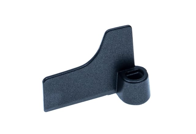 Vhbw - Knethaken kompatibel mit Panasonic SD-RD250, SD-ZB2502, SD-ZB2502WXE Brotbackautomat - Rührhaken, 6,7 x 5 cm, Aluminiumlegierung, Schwarz