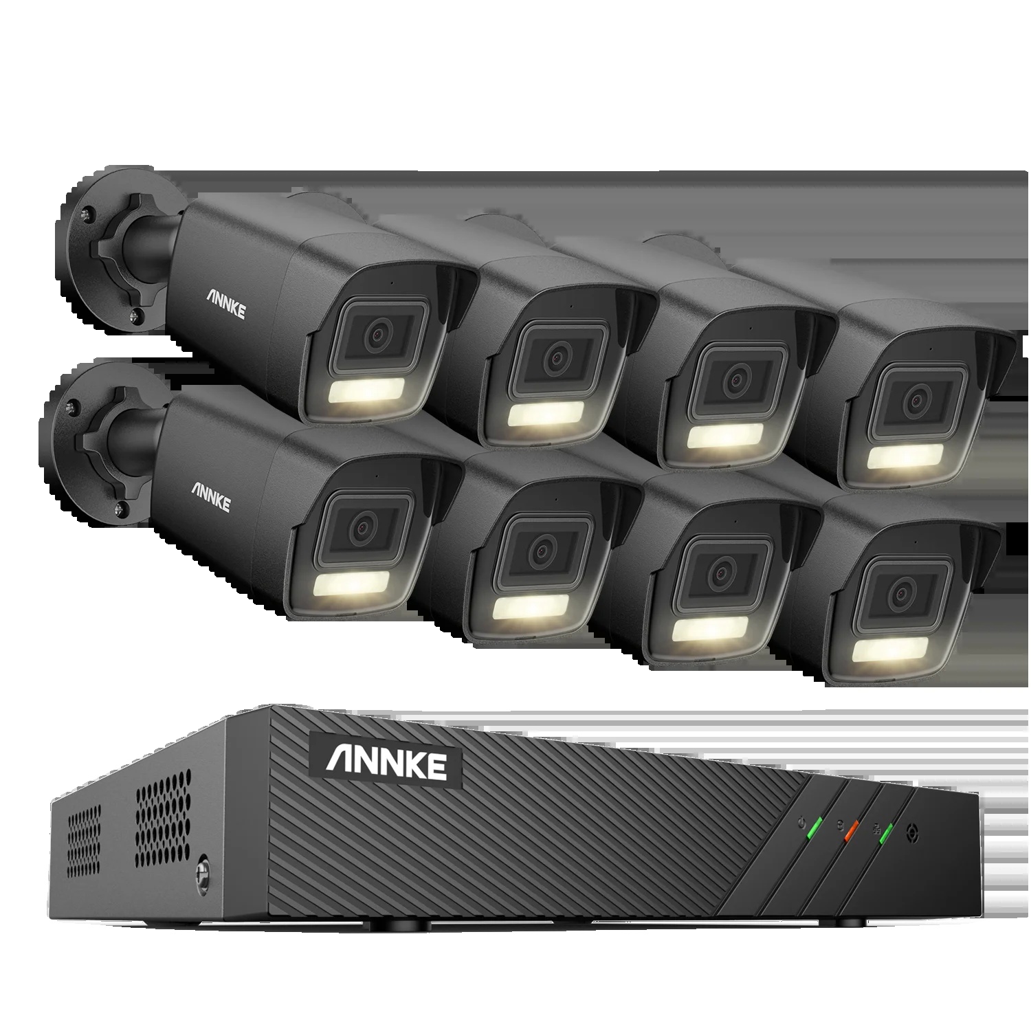 Sicherheitskamera, 6 Mp Auflösung, Bewegungserkennung, 8-kanal-nvr-kamera (8 Stück), Keine