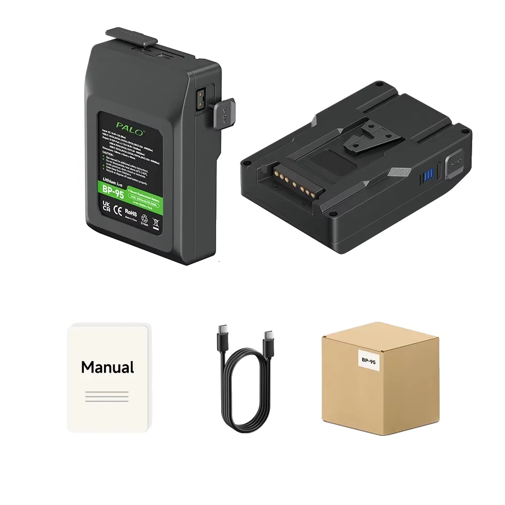 V-mount-akku, Hohe Kapazität, Universelle Kompatibilität, Bp-95 6600 Mah